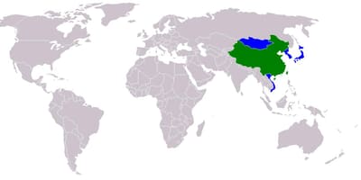 Carte de taïwan en version chinoise