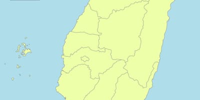 Carte de taïwan taoyuan